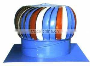Stable rotary powerless roof fan for factory with CE