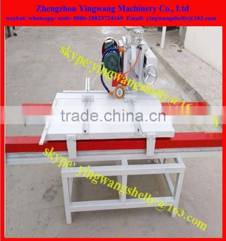 Stone building materials ceramic tile granite marble cement bricks cutting machine