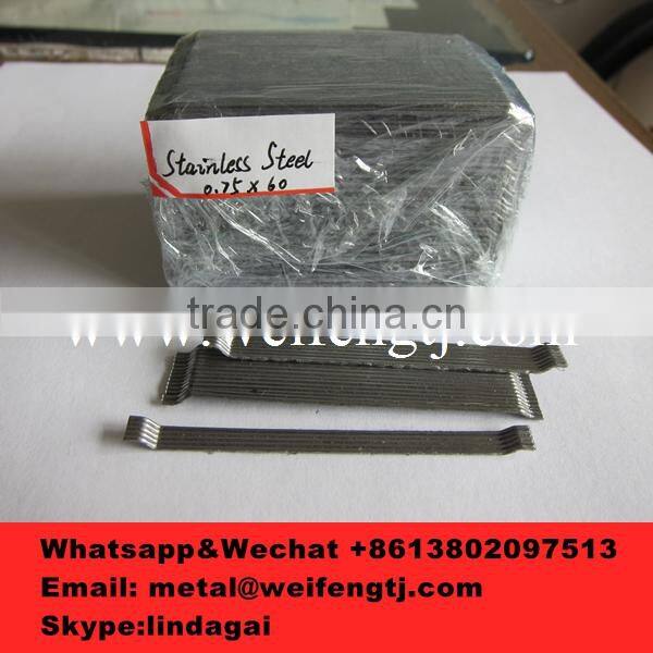 Cheap double channel 65/35 glued steel fiber manufactured in China