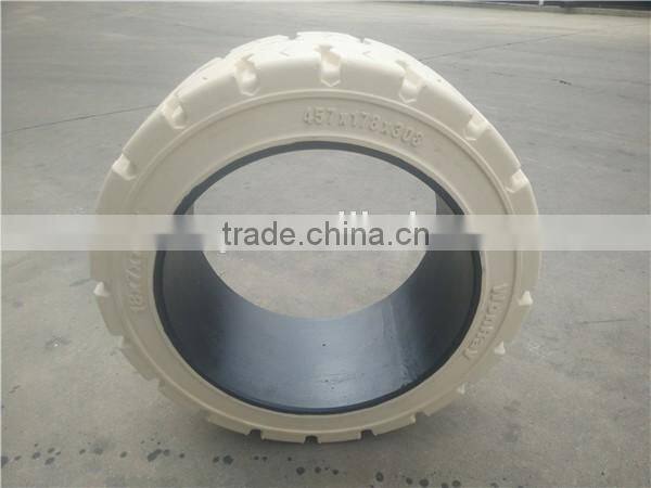 Hot sales high quality Press-on solid tire smooth tread15x5x11.25 from China factory