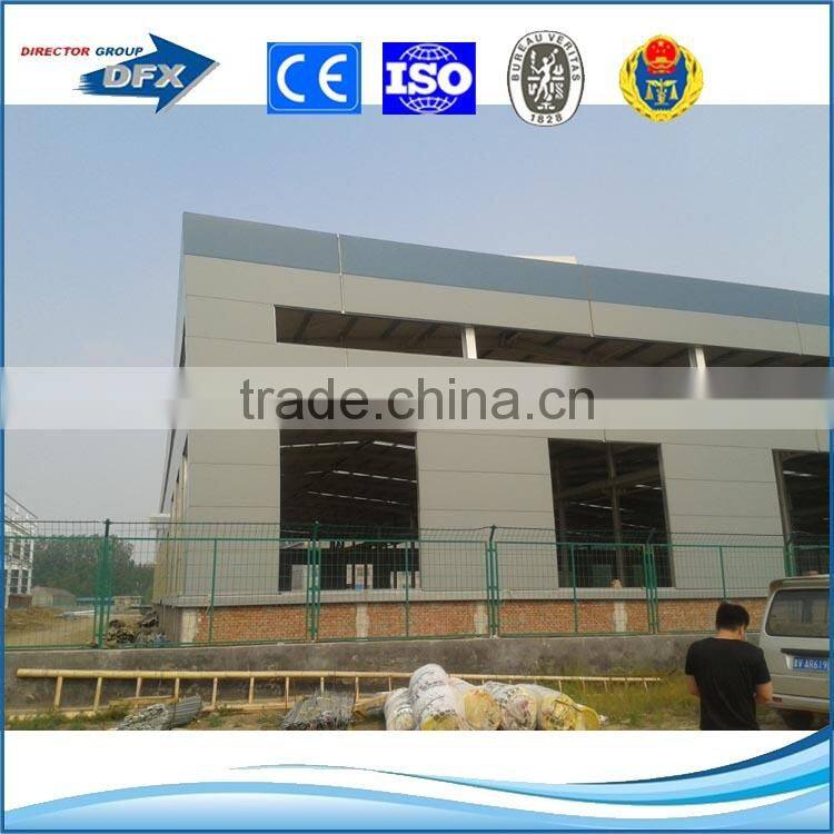 high level steel structure fabrication workshop layout