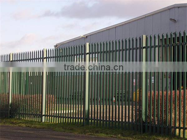 (HEPENG)low carbon steel wire palisade fence