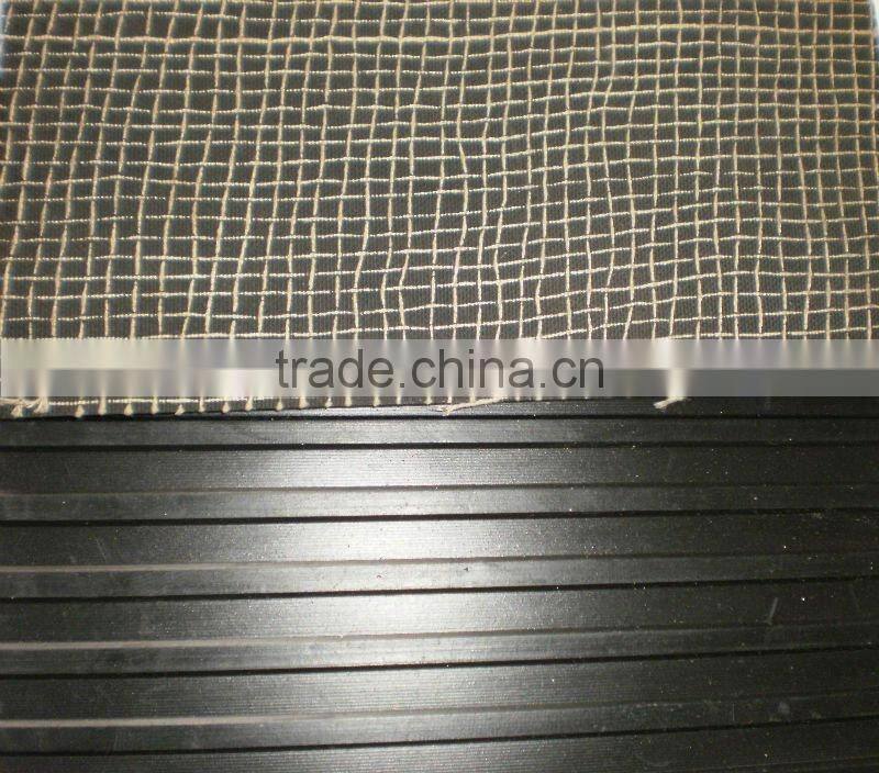 rubber sheet with cloth insertion