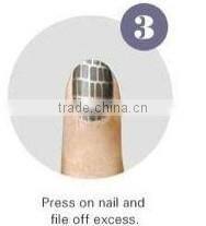3D Nail Art Stickers Foils Non-toxic Perfect Shiny Nail Wraps Care