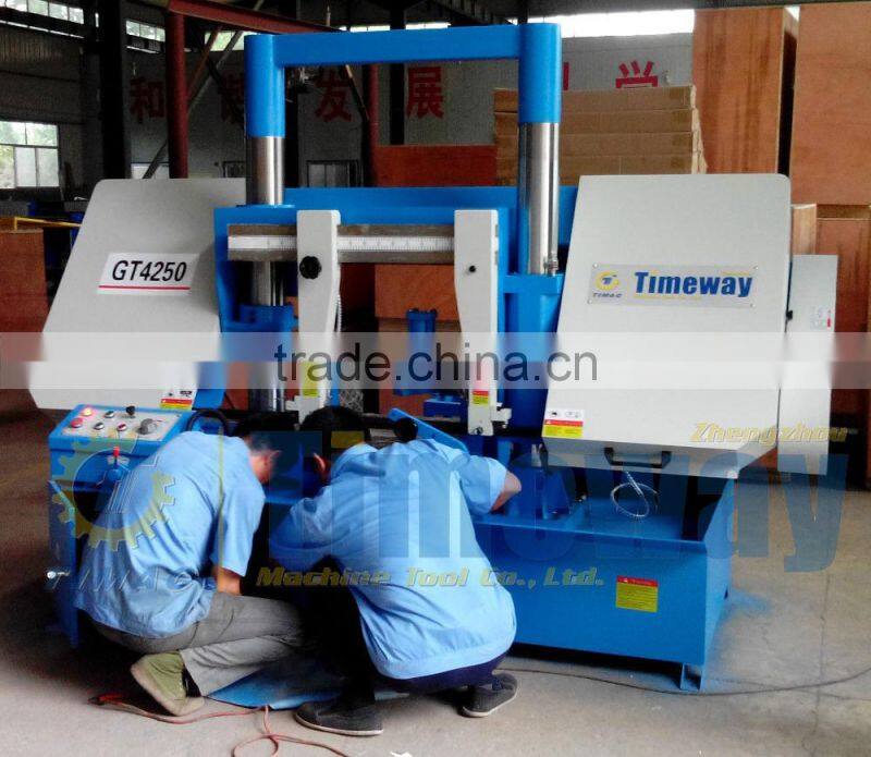 Double Column Horizontal Hydraulic Band Sawing Machine for Cutting Metal