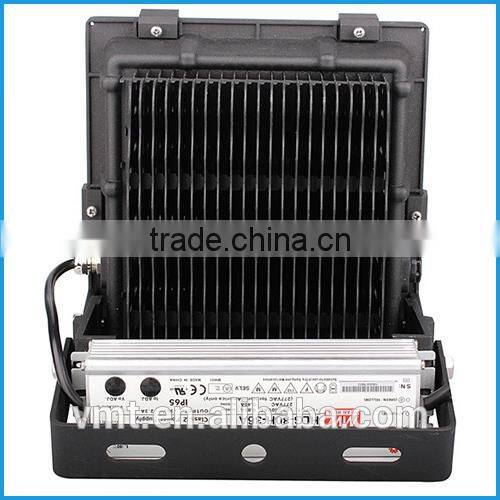 70w COB/SMD type die casting fin aluminum led landscape light parts for flood lamp (no led)