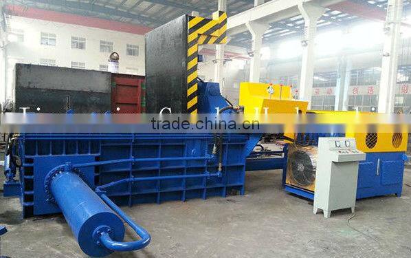 HC81F-2000 hydraulic scrap metal baler with SIEMENS PLC control