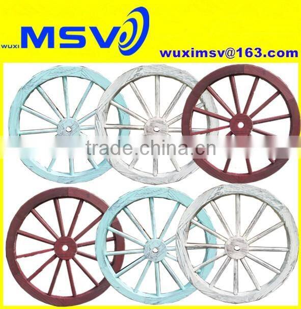 106cm Western Country Style Wood Wheel