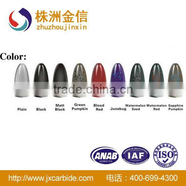 99% High Tungsten fishing sinker for sale