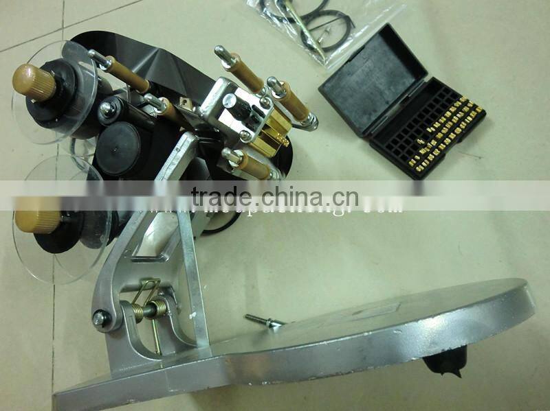 Manual Number Words Date Printing Machine