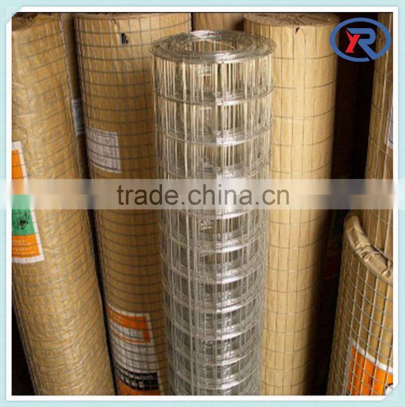 electric/hot dip Galvanized Welded Wire Mesh made in hebei china