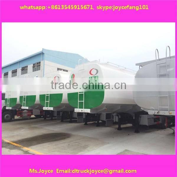 Saudi Arabia aluminium alloy tank semi-trailer oil tank semi trailer fuel tanker semi trailer