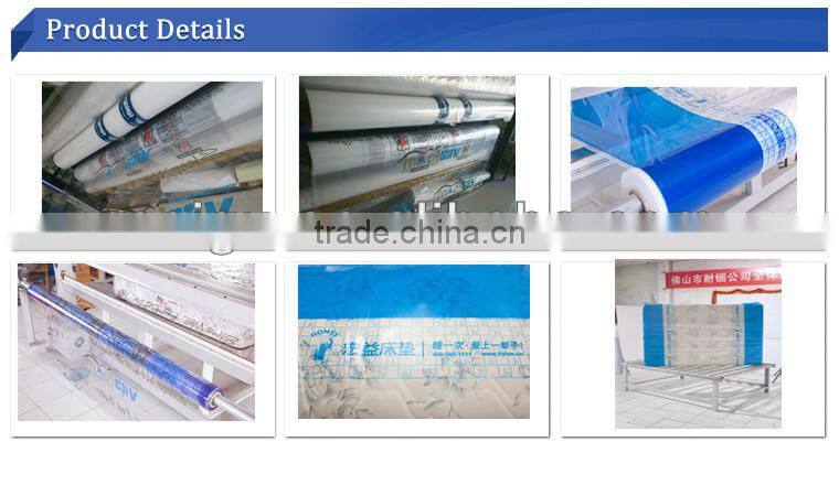 PE vacuum storage bag for queen mattress, plastic bag on roll