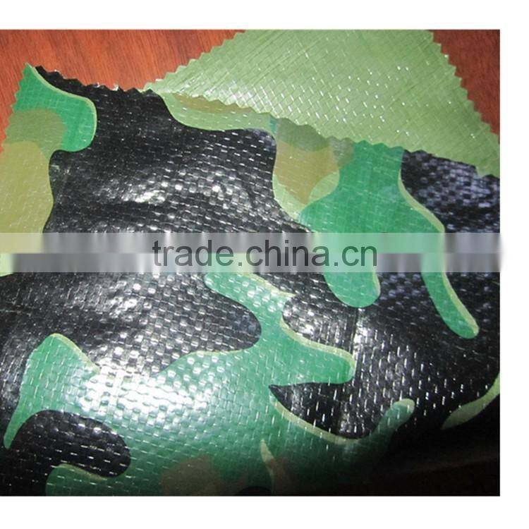 100gsm -180gsm middle duty camo waterproof plastic pe tarpaulin sheet