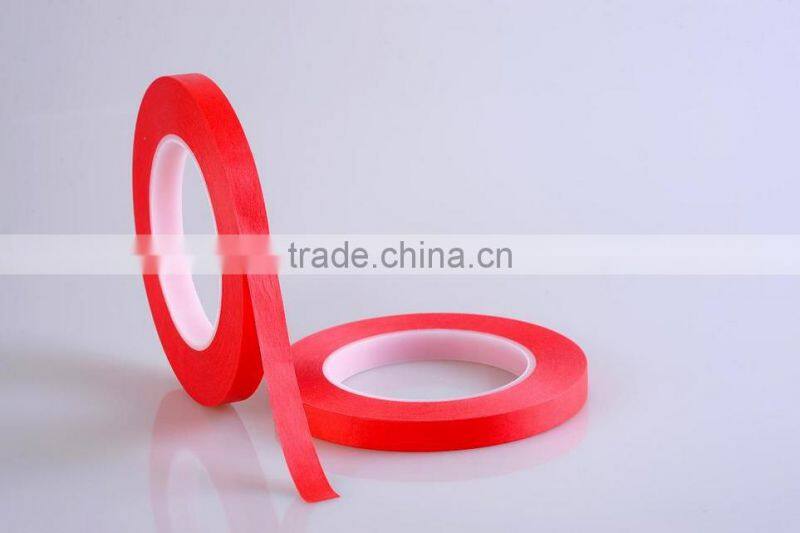1mm thick free sample red EVA foam tape packing tape