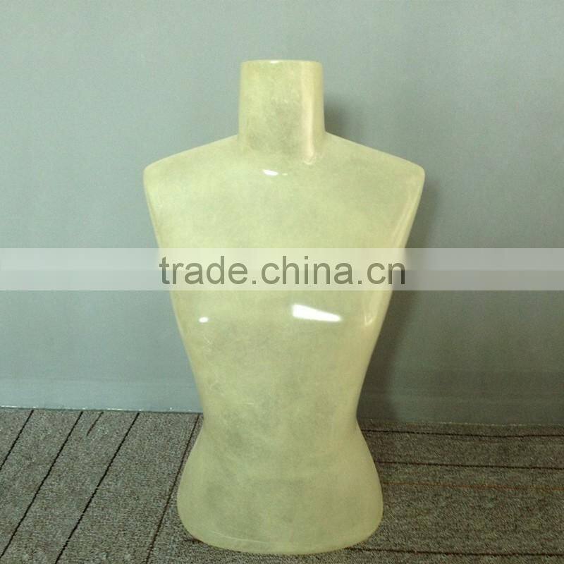 Transparent Upper Body Model Female Mannequin On Sale