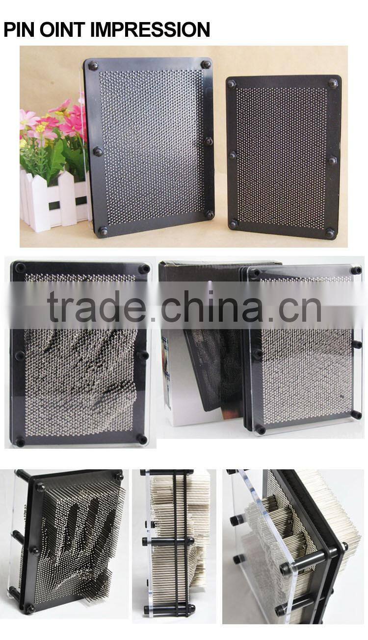 3D Pin point impression toy