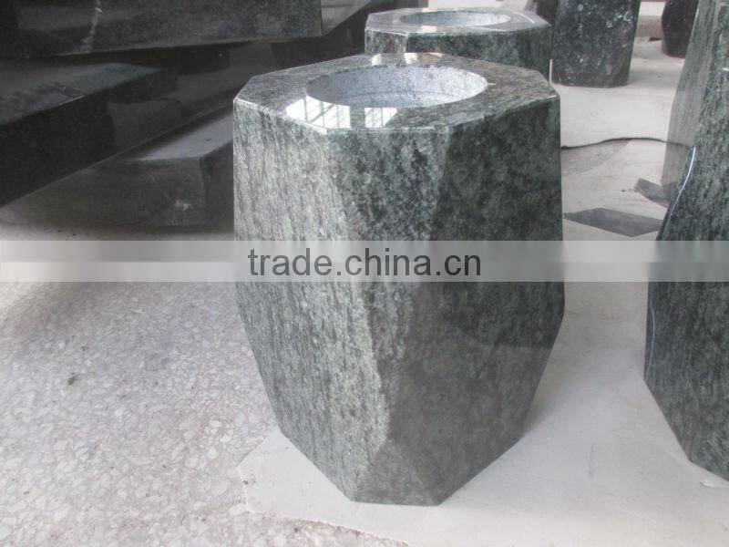 Granite Flower Vases for Tombstones