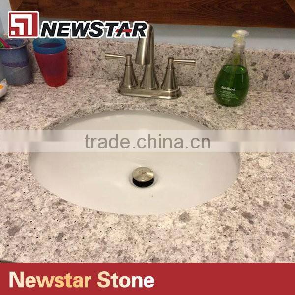 Newstar hotel bathroom vanity quartz countertop