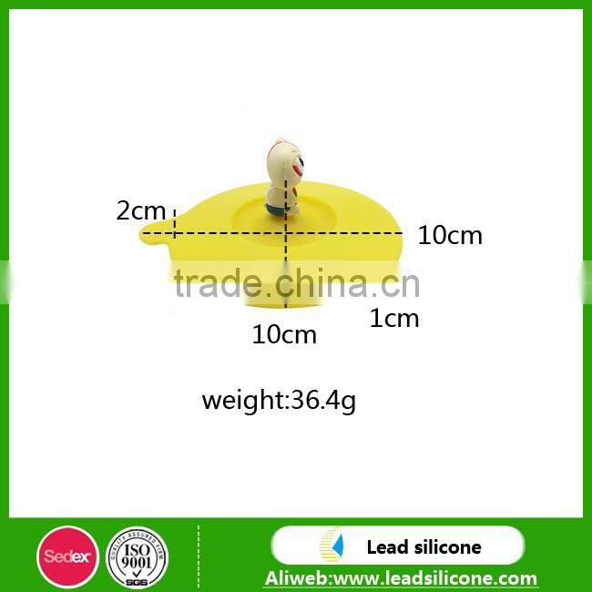 Factory supply silicone glass cup cover lid