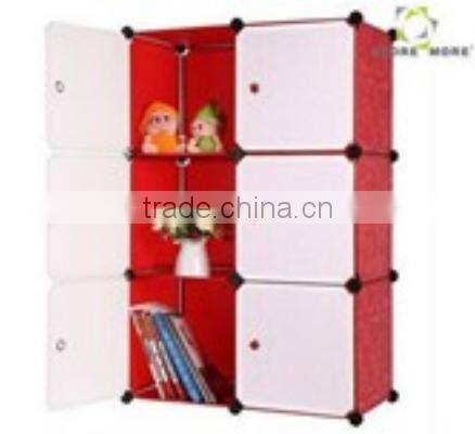 Store More DIY Plastic Storage Cube With Doors