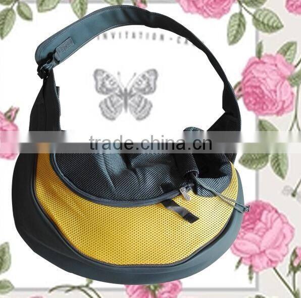 CY115 Breathable Mesh Pet Dog Backpack Puppy Cat Chest Carriers Portable Outdoor Dog Travel Bag