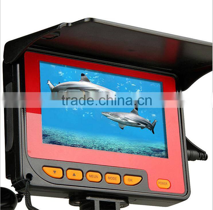 New Arrival Portable 4.3inch Colorful LCD Underwater Fishing Camera With Recording Function, 20 Meters Wireless Fishing Camera