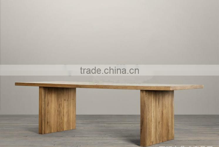 2016 Hot sale American retro modern Wood retro dinning table
