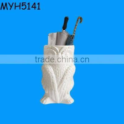 Honeycomb shaped ceramic rain umbrella stands