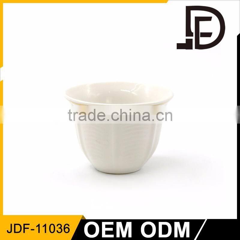 ceramic promotional wholesale porcelain cawa coffee cup set for Ramadan