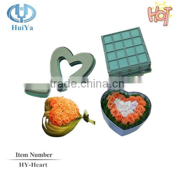 Cheap Chrysal Oasis Round Floral Foam empty heart shape