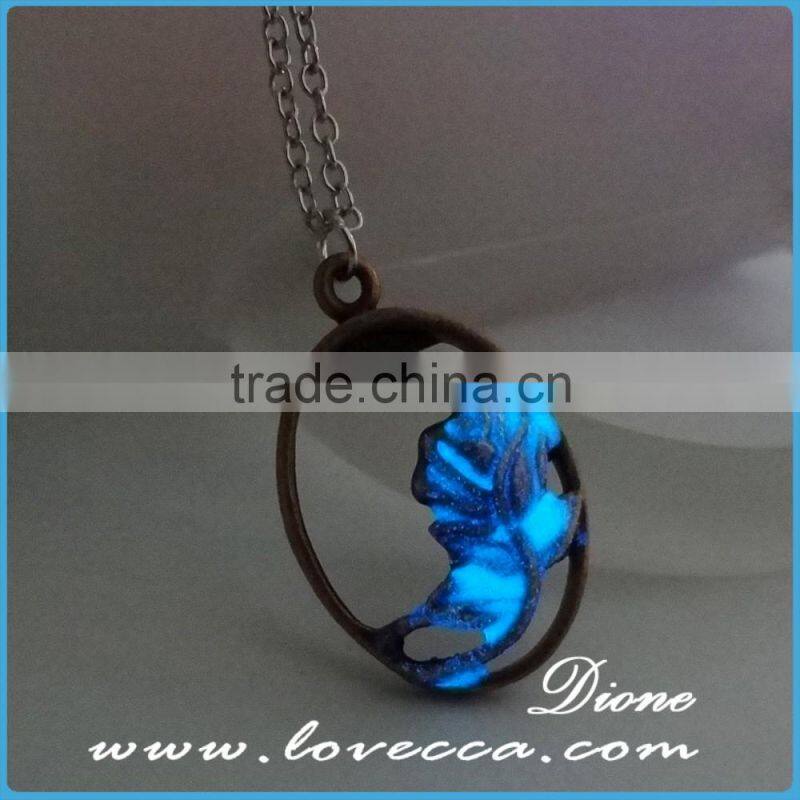 Party gift wholesale cheap necklace chains luminous glow necklace jewelry