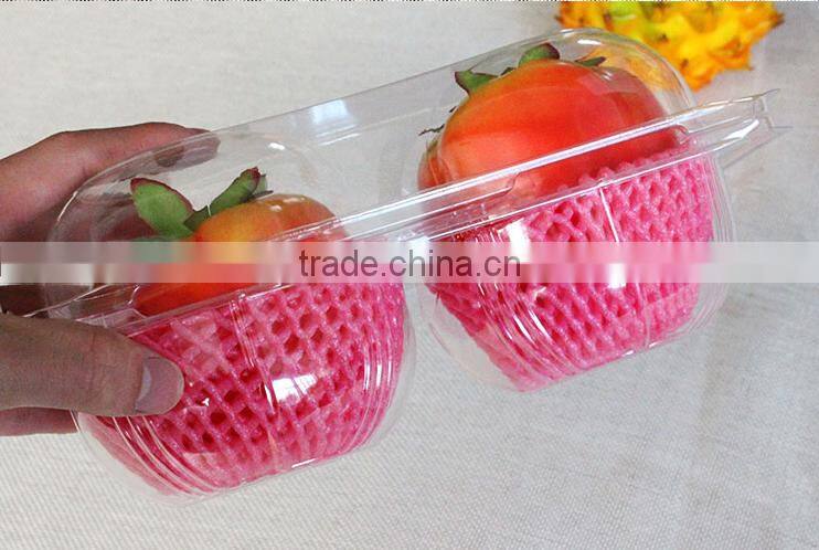 transparent PET vacuum formed plastic food/fruit tray