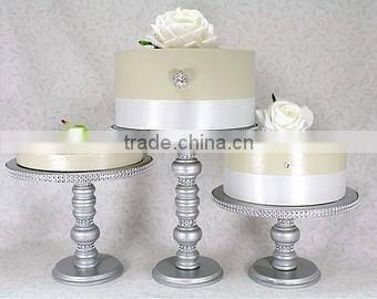 aluminium 3 tier metal cake stand