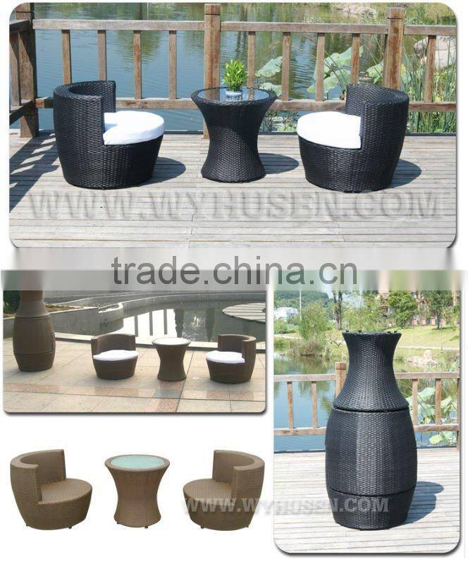 creative rattan furniture rattan coffee table and chairs