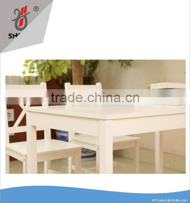 5-Piece Dining Set ,Solid wood table with 4 Side Chairs