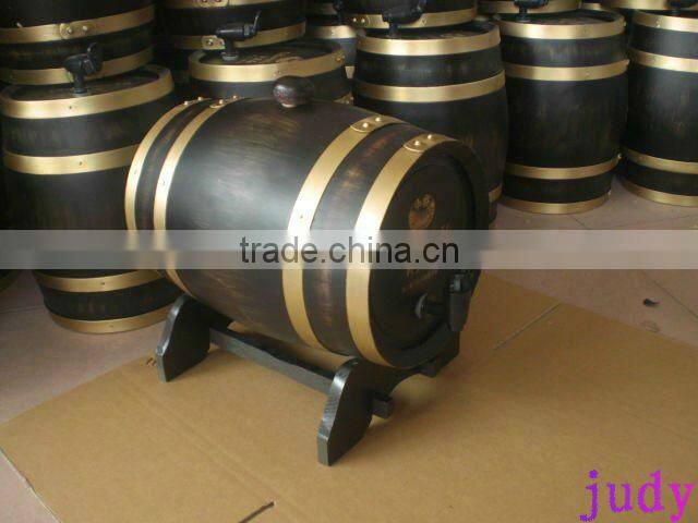 antique wooden barrels for beer