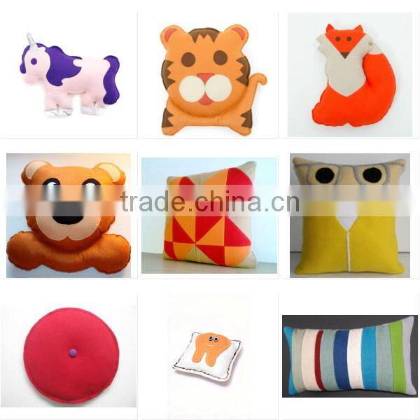 2017 fashion new nonwoven polyester felt fancy custom printed fabric cushion cover for office chair wholesale manufacturer OEM