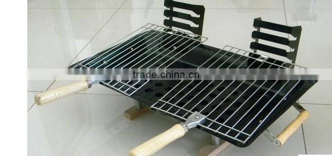Stainless Steel Charcoal BBQ Grill European Barbecue Grill