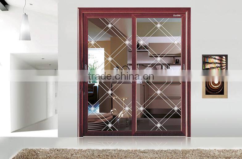 BISINI luxury sliding door wooden sliding dooor living room furniture(BG10-M484)
