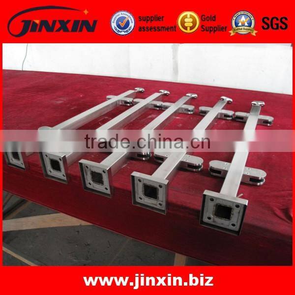 High Quality Inox 40*40mm Square Concrete Colummn/Glass Fence Column