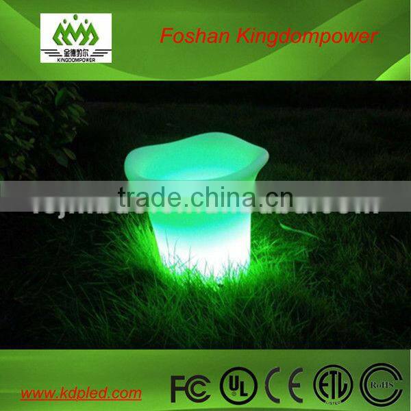 flashing illuminated high quality led plastic beer wine bucket