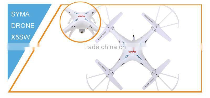 2.4g 4CH RC Drones for iPhone Andriod WIFI Control FPV Quadcopter SYMA X5SW