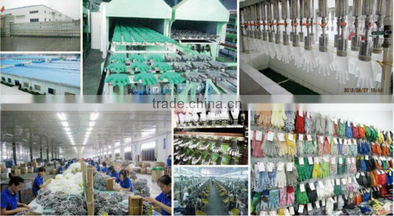 Latex Household Gray Gloves With Flower Back