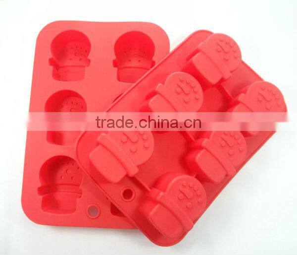 Snowman baking mold | silicone muffin pan | silicone cake moulds