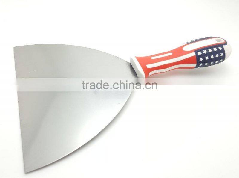 2016 New arrival American flag handle Carbon steel blade putty knife
