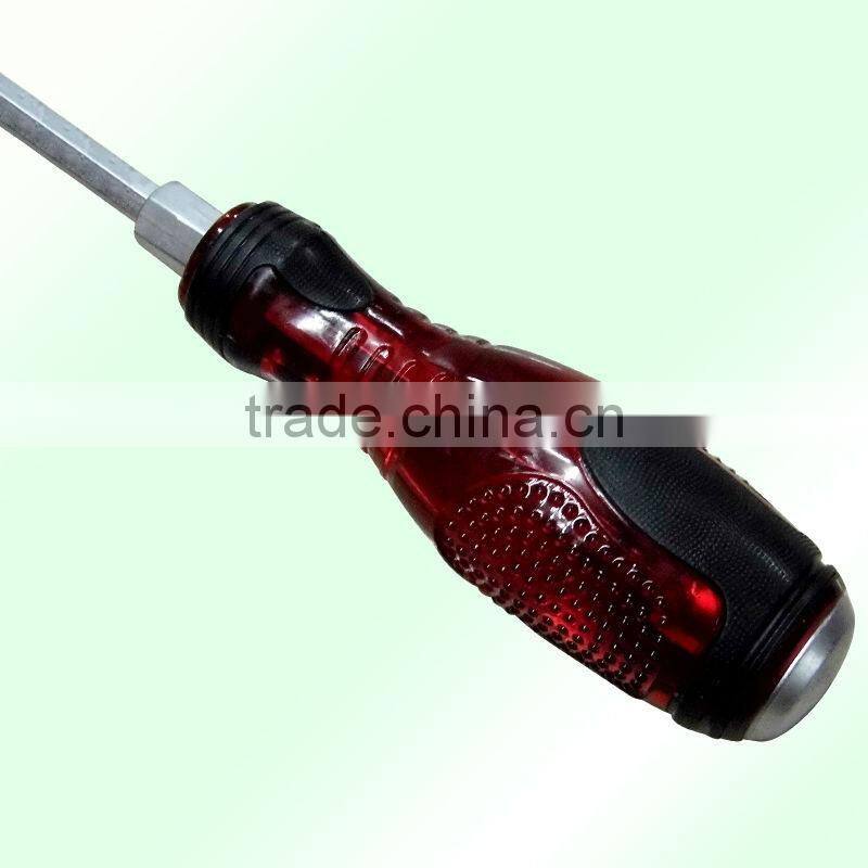 D1036-1 317 Blue and grey transparent wear heart handle with alone screwdriver