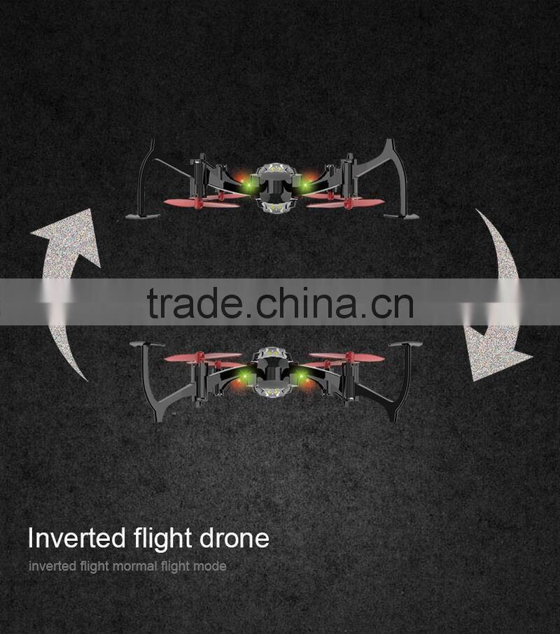 2.4G Small size 4CH RC Inverted flight Quadcopter with 6-axis gyroscope