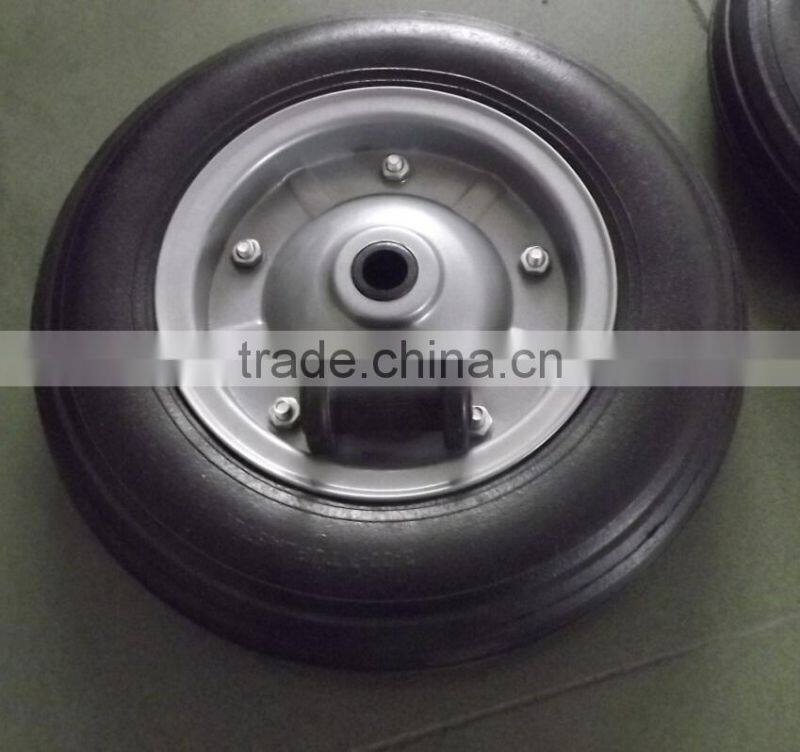 13inch rubber solid wheel 3.00-7 without bearing