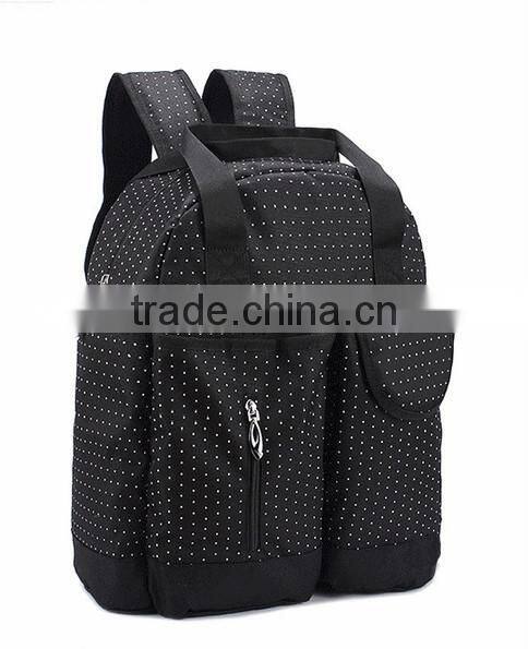 Fashion & cute dots child diaper backpack